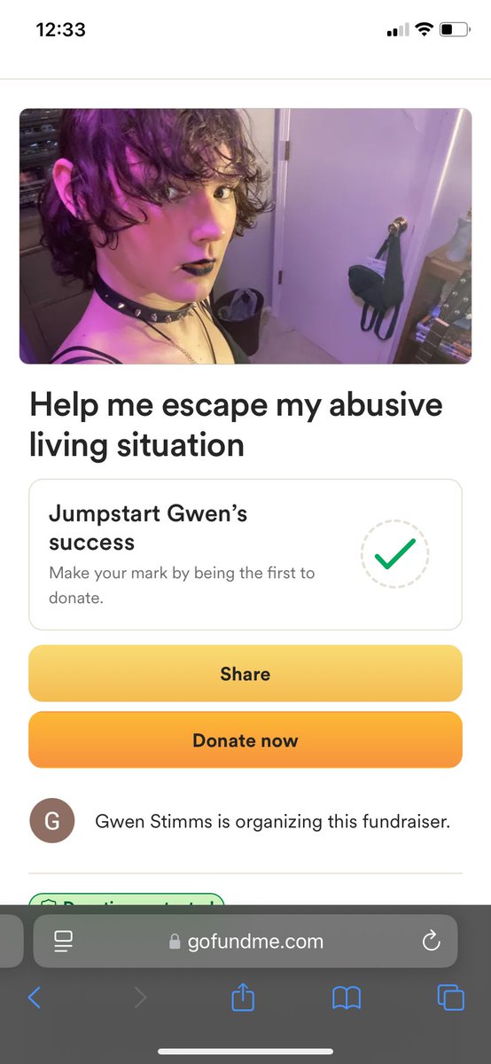 GwenLovesStimms's tweet image. My gofundme me is up, my goal is flexible so any amount helps, the link is in my bio (I won’t post links in tweets because it gives them less visibility because it leads users off platform) &amp;lt;3