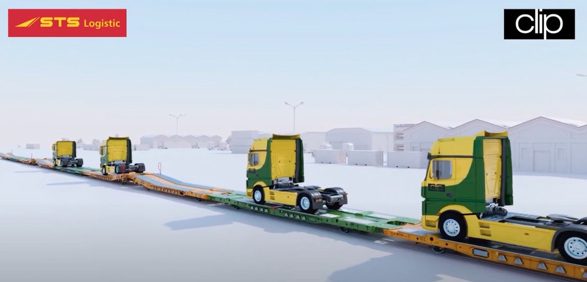 Firma CLIP wprowadza nowy #wagon do przewozu ciągników siodłowych #intermodal
intermodalnews.pl/2025/06/16/cli…