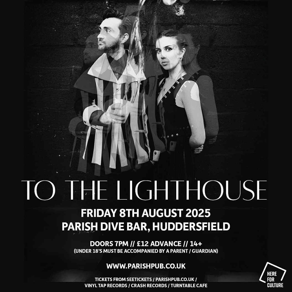 New vibes, same us. 

See you at the at <a href="/ParishHudd/">Parish</a> on the Friday 8th August. 

Grab tickets while you can 🖤

Link - seetickets.com/event/wax-tree…

(Also in our LinkTree) 

See you soon,

Blair &amp; Oolagh x