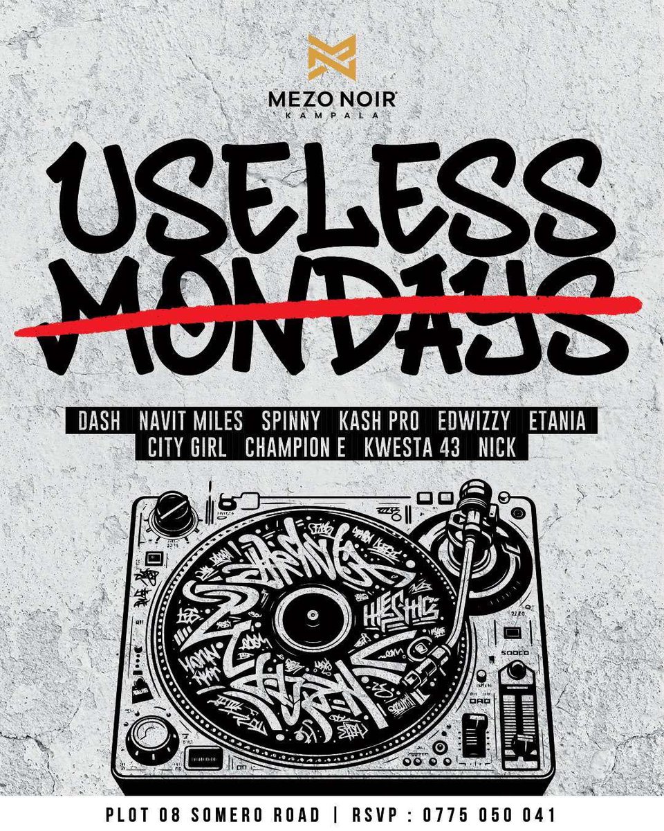 Monday blues? Come to <a href="/MezoNoirUG/">MEZO NOIR UG</a> 
We don’t know them here. 🤗