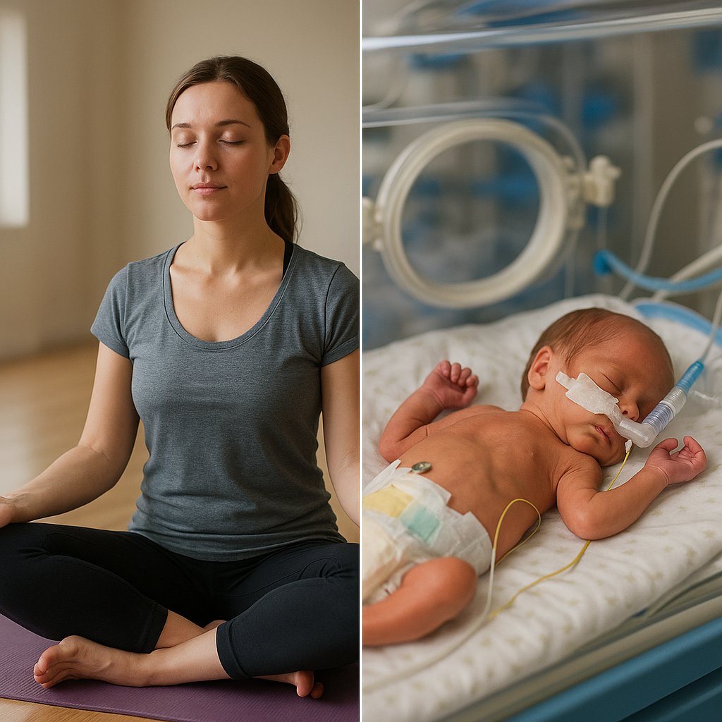 Could a little #yoga be just what the doctor ordered to reduce stress for parents in the NICU?
Pilot study suggest there just might be some benefit
pubmed.ncbi.nlm.nih.gov/40480276/
#neotwitter