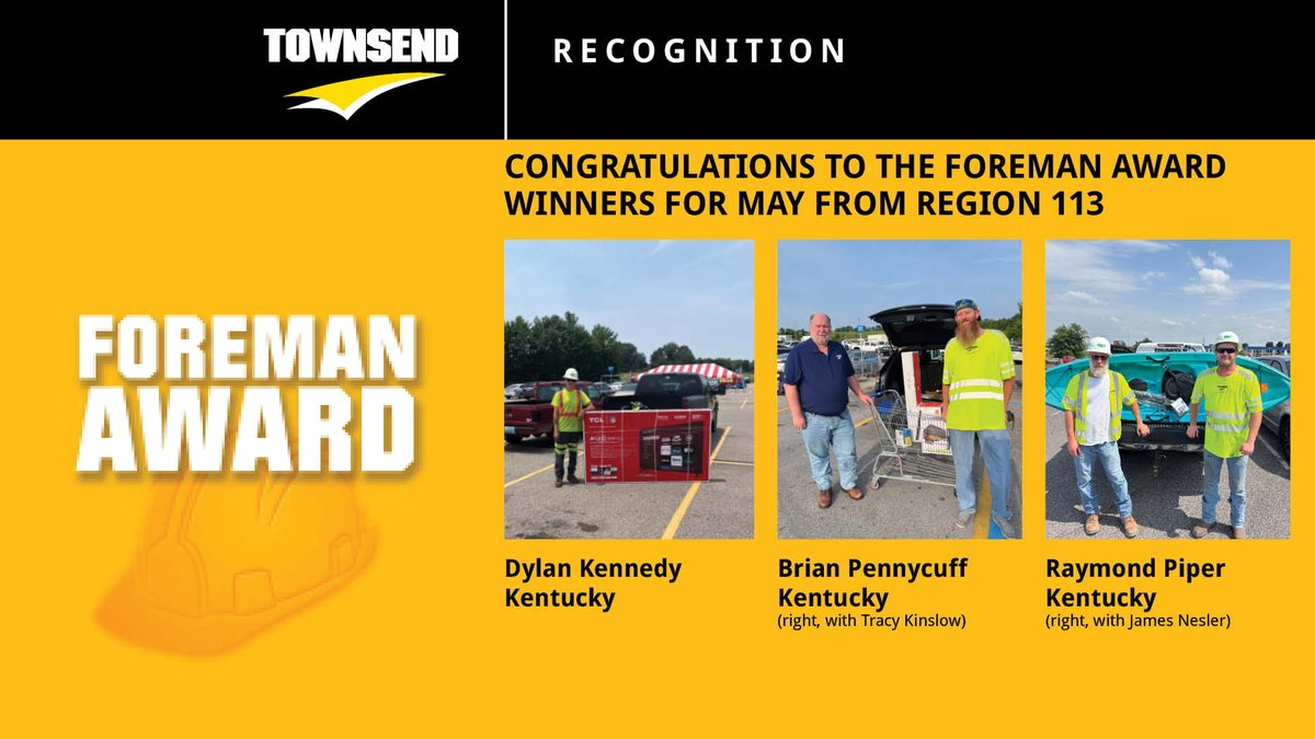 TownsendTreeSvc's tweet image. Their #dedication helps ensure everyone goes home #safe at the end of the day. Thank you for setting the standard and ensuring #safety remains our no. 1 #corevalue. #SafetyExcellence #UtilityArborist TreeCareProfessionals