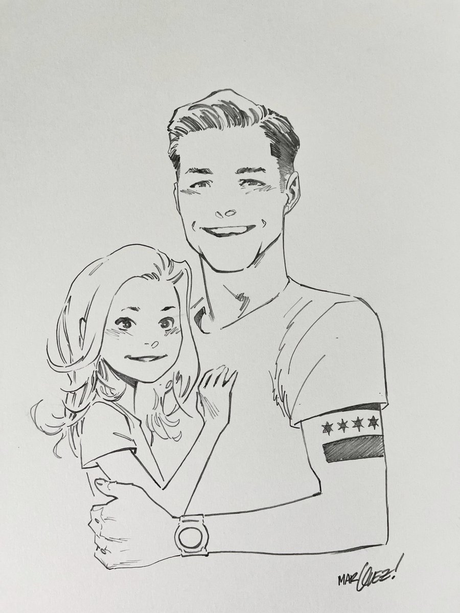Jason Muhr (@jasonmuhr) on Twitter photo My wonderful wife asked the amazing <a href="/DaveMarquez/">David Marquez</a> to draw this awesome piece for me for Fatherās Day. I love it! Thank you Ashley for the incredible gift & thanks to David for the artwork, as well as the very thoughtful note about the trickiness of being a dad & working in comics My wonderful wife asked the amazing <a href="/DaveMarquez/">David Marquez</a> to draw this awesome piece for me for Fatherās Day. I love it! Thank you Ashley for the incredible gift & thanks to David for the artwork, as well as the very thoughtful note about the trickiness of being a dad & working in comics