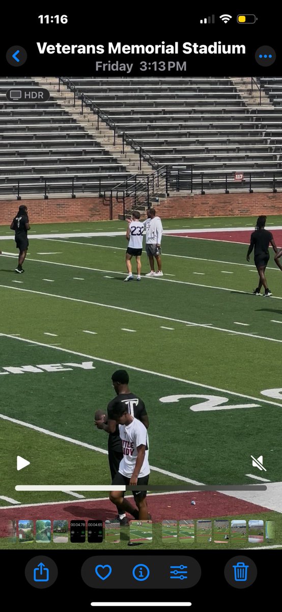gusfaulkner14's tweet image. Had a great time competing at Troy. Thank you @CoachWright37 for the one-on-one time at OLB. I look forward to getting back to campus soon!