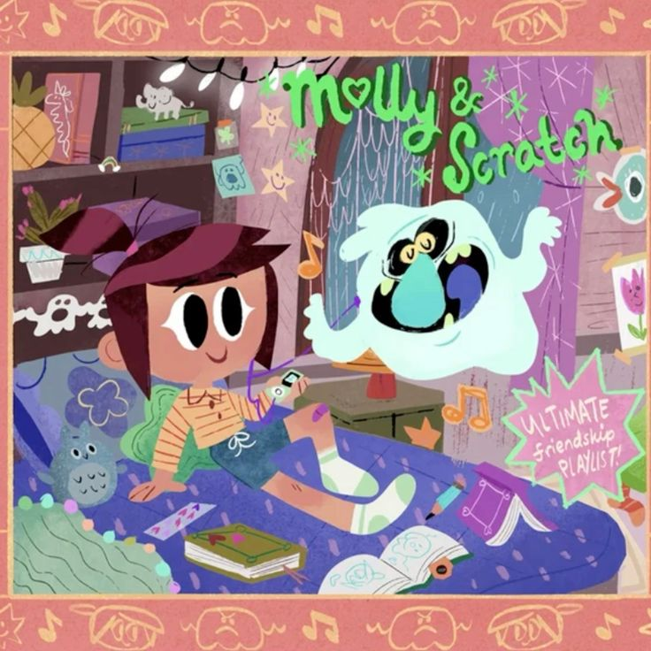 "the ghost and molly mcgee inspiration" playlist cover!