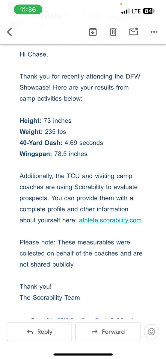 Chase Cantrell (@chasecantr43296) on Twitter photo Great feedback from the <a href="/TCUFootball/">TCU Football</a> DFW Showcase. 40 time keeps gettin better. <a href="/rajesh_murti/">Raj Murti</a> <a href="/AAFrogDC/">Andy Avalos</a> <a href="/GranburyFB/">Granbury Pirate Football</a> #txhsfb Great feedback from the <a href="/TCUFootball/">TCU Football</a> DFW Showcase. 40 time keeps gettin better. <a href="/rajesh_murti/">Raj Murti</a> <a href="/AAFrogDC/">Andy Avalos</a> <a href="/GranburyFB/">Granbury Pirate Football</a> #txhsfb