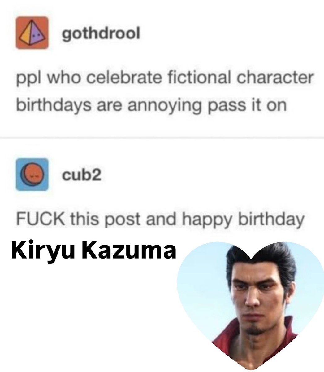 colonelrohjaz's tweet photo. Happy Birthday Kiryu 🐉 🎂 ♥ 
#桐生一馬生誕祭2025 https://t.co/GbjLkxHea4
