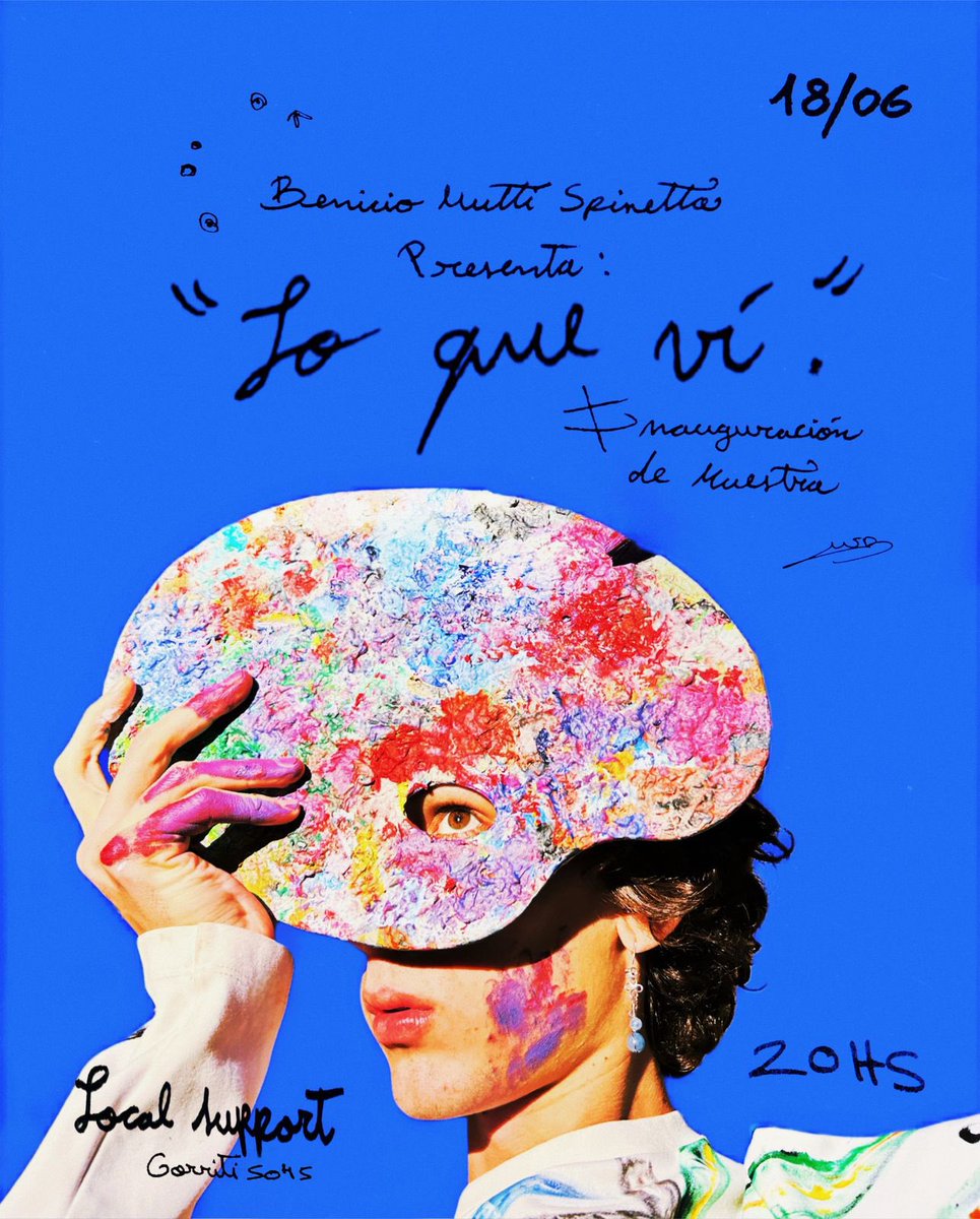 18/06 <a href="/MSBenicio/">Benicio</a> Benicio Mutti Spinetta “Lo que ví” en <a href="/localsupportart/">localsupport</a>