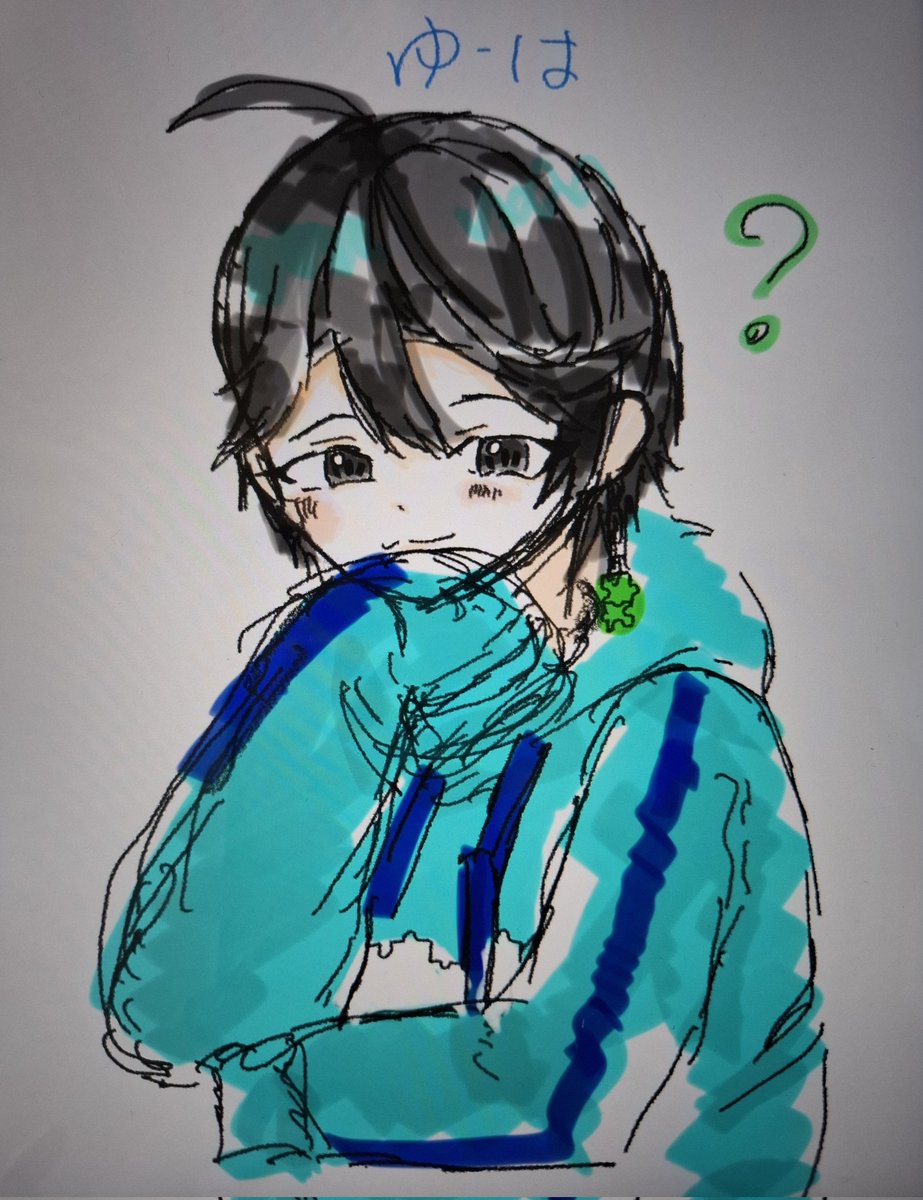 Aguri0406's tweet photo. ⬅2年前             
                      別端末でさっき描いた！➡

久しぶりすぎるけど多分、誰か分かる……はず！分かんないけど！
ヒントは綺から始まる名前！
#ゆはあ〜と https://t.co/JqW7m225uv