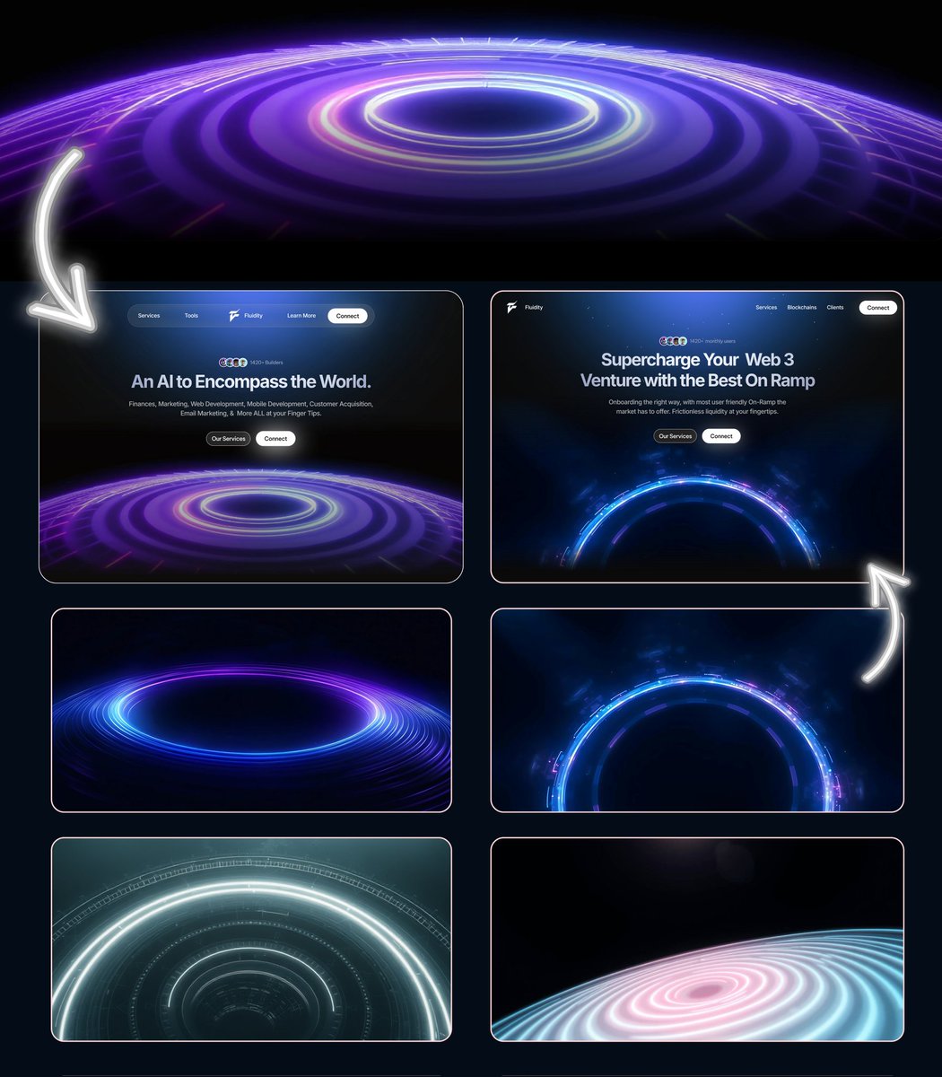 Fluxora_Designs's tweet image. Comment &quot;Portal&quot; if you&apos;d be interested in a Tutorial on How to Make these Epic Backgrounds with AI