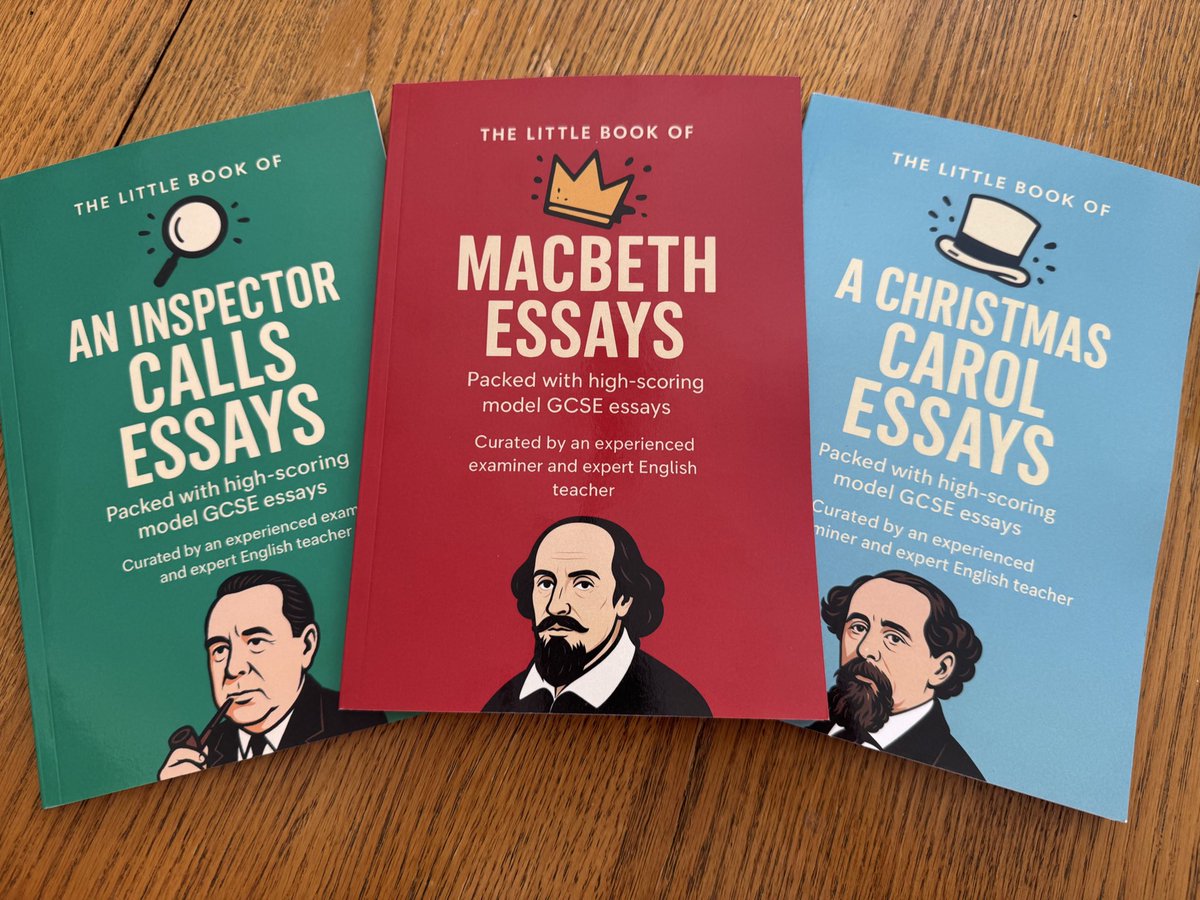 MrsRJOwen's tweet image. Just a little book of model essays!!! amzn.eu/d/09z4jVm #macbeth #aic #acc #gcseliterature #teamenglish #edutwitter #engchat