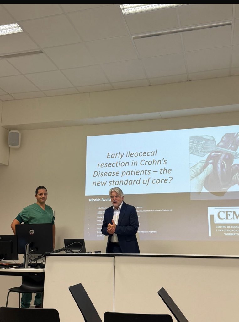 Nicolas Avellaneda (@nlavellaneda) on Twitter photo Well who knew?
Being at <a href="/UZLeuven/">UZ Leuven</a> discusing early resections for Crohn’s Disease with a top in the world MDT of gastroenterologists, nuestra, surgeons and more.
You dream about it, and some day the dream comes true.
Big special thanks to <a href="/DhooreAndre/">andre dhoore</a> and <a href="/bisle84/">Gabriele Bislenghi</a> for this Well who knew?
Being at <a href="/UZLeuven/">UZ Leuven</a> discusing early resections for Crohn’s Disease with a top in the world MDT of gastroenterologists, nuestra, surgeons and more.
You dream about it, and some day the dream comes true.
Big special thanks to <a href="/DhooreAndre/">andre dhoore</a> and <a href="/bisle84/">Gabriele Bislenghi</a> for this