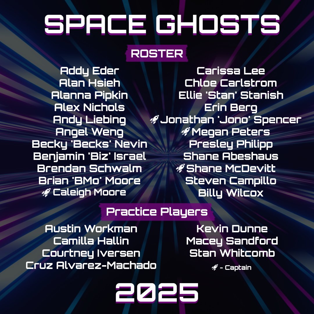 Introducing this year's spooky spirits from space! 👻 Space Ghosts 2025!