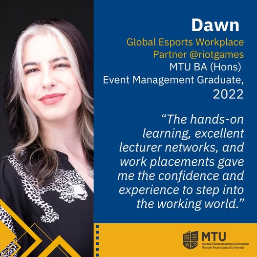 T.J O Connor (@tjoc72) on Twitter photo Use your Change of Mind on @CAO to choose the Honours Degree in Event Management.
MT940 | BA (Hons) in Event Management | Munster Technological University - MTU
Where learning comes to life. Chance to study in Canada in year 2.
<a href="/CareersPortal/">CareersPortal</a> <a href="/MTU_ie/">Munster Technological University</a> Use your Change of Mind on @CAO to choose the Honours Degree in Event Management.
MT940 | BA (Hons) in Event Management | Munster Technological University - MTU
Where learning comes to life. Chance to study in Canada in year 2.
<a href="/CareersPortal/">CareersPortal</a> <a href="/MTU_ie/">Munster Technological University</a>
