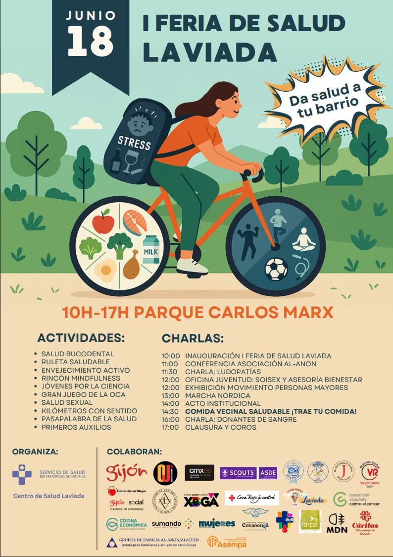 Pablo Perez Solís (@soysolisu) on Twitter photo Más de 20 asociaciones, puntos de información, actividades, charlas y reivindicación de la salud como un bien a proteger por las instituciones y la comunidad. #feriadelasaluddelaviada <a href="/astursalud/">Consejería de Salud</a> Más de 20 asociaciones, puntos de información, actividades, charlas y reivindicación de la salud como un bien a proteger por las instituciones y la comunidad. #feriadelasaluddelaviada <a href="/astursalud/">Consejería de Salud</a>