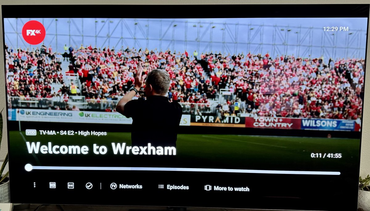 istrakhov's tweet image. Hey @FXNetworks @TeamYouTube, why are you lying to me about this content being in #4K when it’s only in #1080p? Is that what fans of @WrexhamFX deserve? I bet @VancityReynolds and @RMcElhenney wouldn’t stand for that // cc @UHD4k @hdreport @CordCuttersNews @Highdefwatch