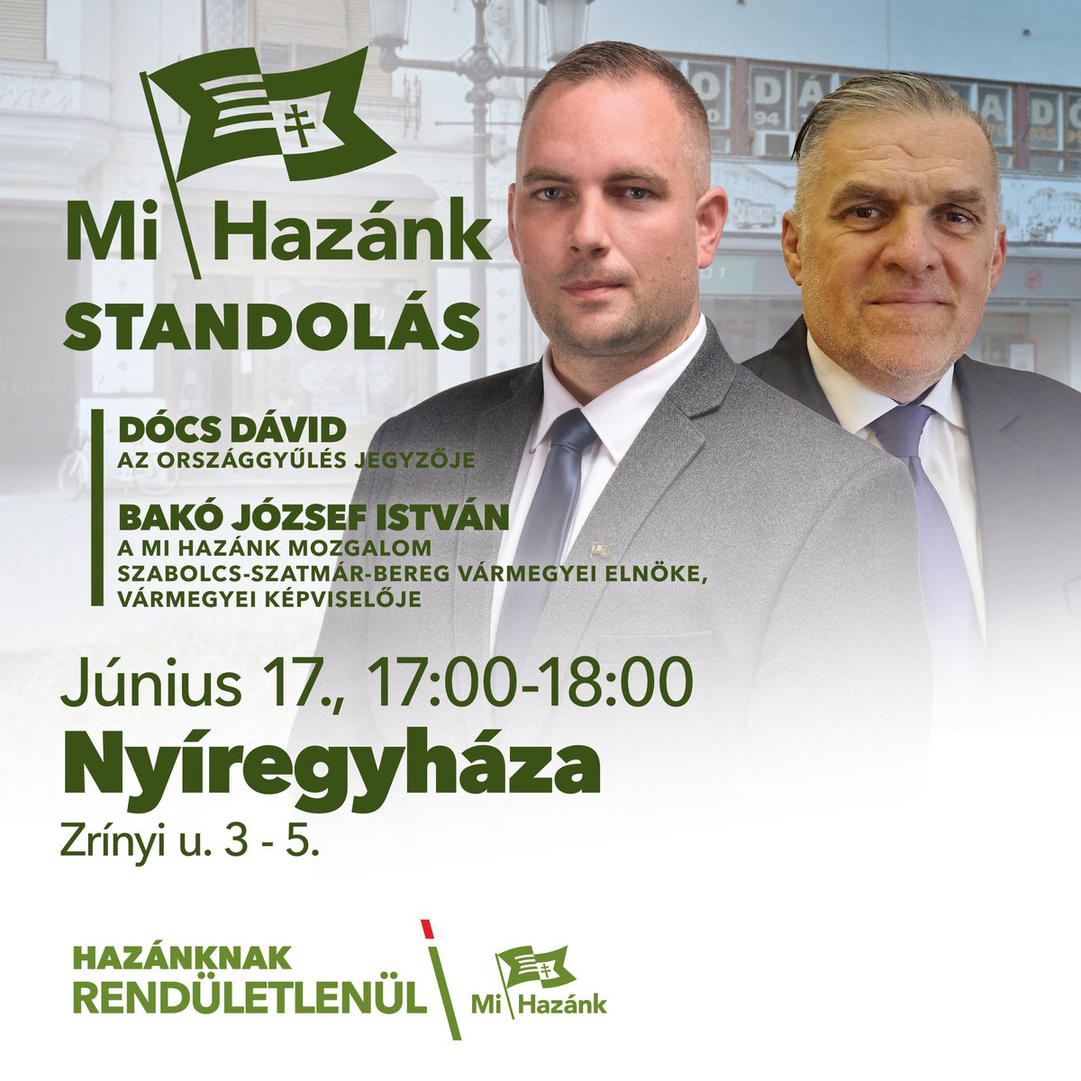 🤝🏻 Várunk mindenkit szeretettel holnap Nyíregyházán❗️