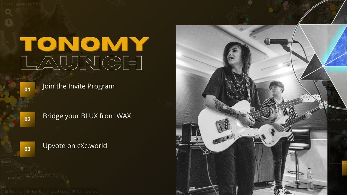Sooner than you think 👀

🔺 Upvote great music on cXc.world 
✅ using <a href="/WAX_io/">WAX</a> 
⏳ or <a href="/tonomyIO/">Tonomy</a> (soon)
 
Invite Program [Now Loading]