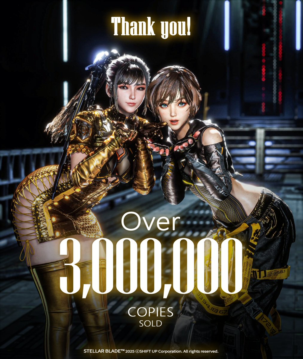 Grummz's tweet photo. Why did Stellar Blade do so well?

- Good gameplay
- Good graphics that run smooth
- Good waifus bucking the "ugly" trend

It's that easy. They are just mad because it's not gay. https://t.co/yZeTWfMQZW