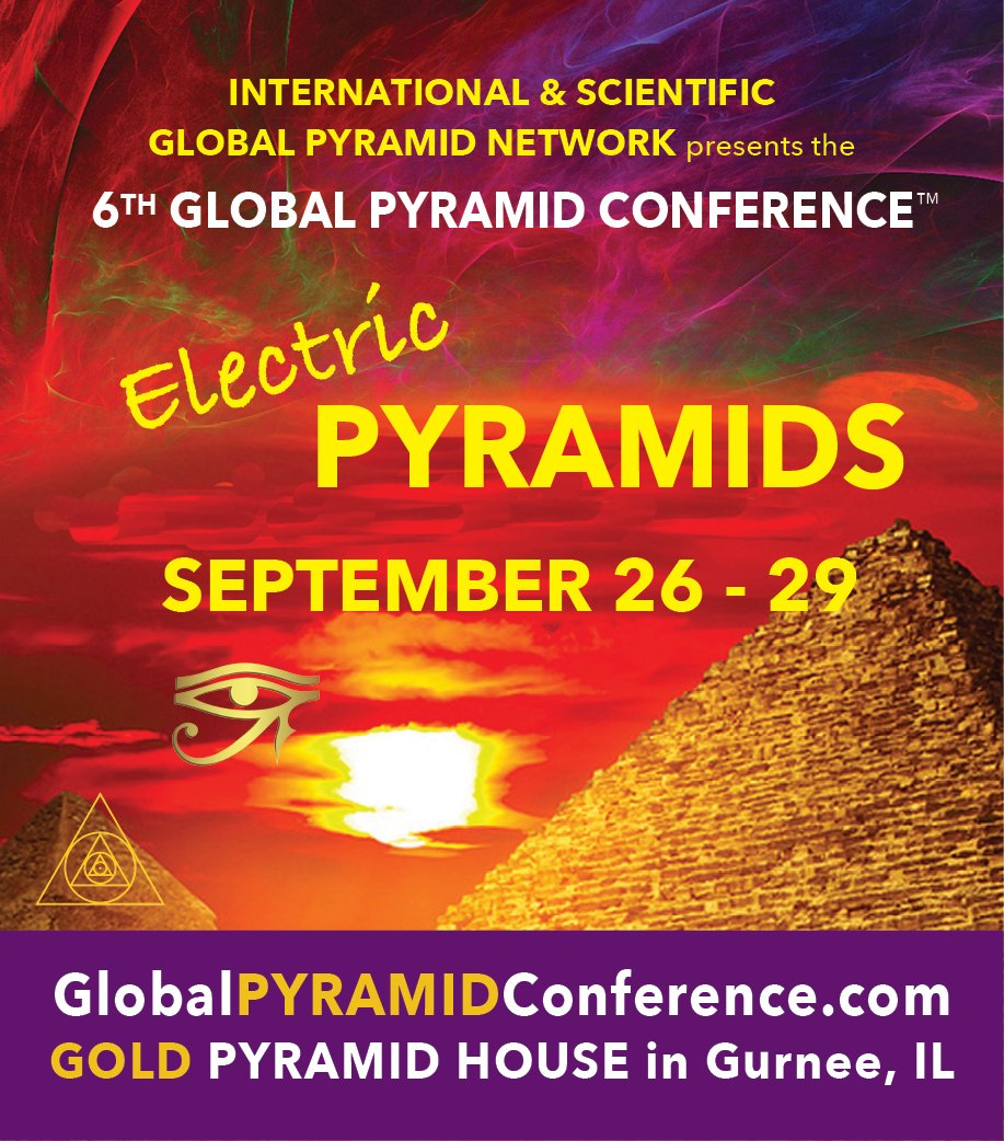 TahiraGolden's tweet photo. A phenomenal event and I will be speaking on the "Truth of the Electric Pyramids" as well as running a 3 hour Workshop on "The New Human Upgrade through Your Divine Sound". I look forward to seeing you there on the 26th - 29th September!
Registration : https://t.co/950YqBijKN https://t.co/To8xnlEr49
