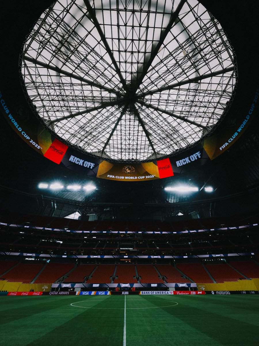 Mercedes-Benz Stadium. 🏟️