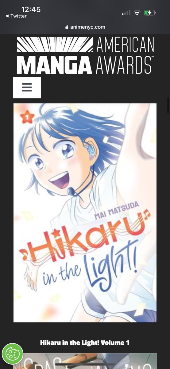 Barracuda★ (@omgitsbarri) on Twitter photo In more incredible news, Hikaru in the Light by <a href="/_mymatsuda_/">松田舞⚪️放課後帰宅びより</a> and printed by <a href="/GraphixBooks/">Graphix Books 💥</a> produced by <a href="/ReadAzuki/">Azuki: Manga App & Publisher</a> is nominated in the American Manga Awards for best new manga!!! I’m so honored as the letterer.
See the list of other nominees here: animenyc.com/american-manga… In more incredible news, Hikaru in the Light by <a href="/_mymatsuda_/">松田舞⚪️放課後帰宅びより</a> and printed by <a href="/GraphixBooks/">Graphix Books 💥</a> produced by <a href="/ReadAzuki/">Azuki: Manga App & Publisher</a> is nominated in the American Manga Awards for best new manga!!! I’m so honored as the letterer.
See the list of other nominees here: animenyc.com/american-manga…