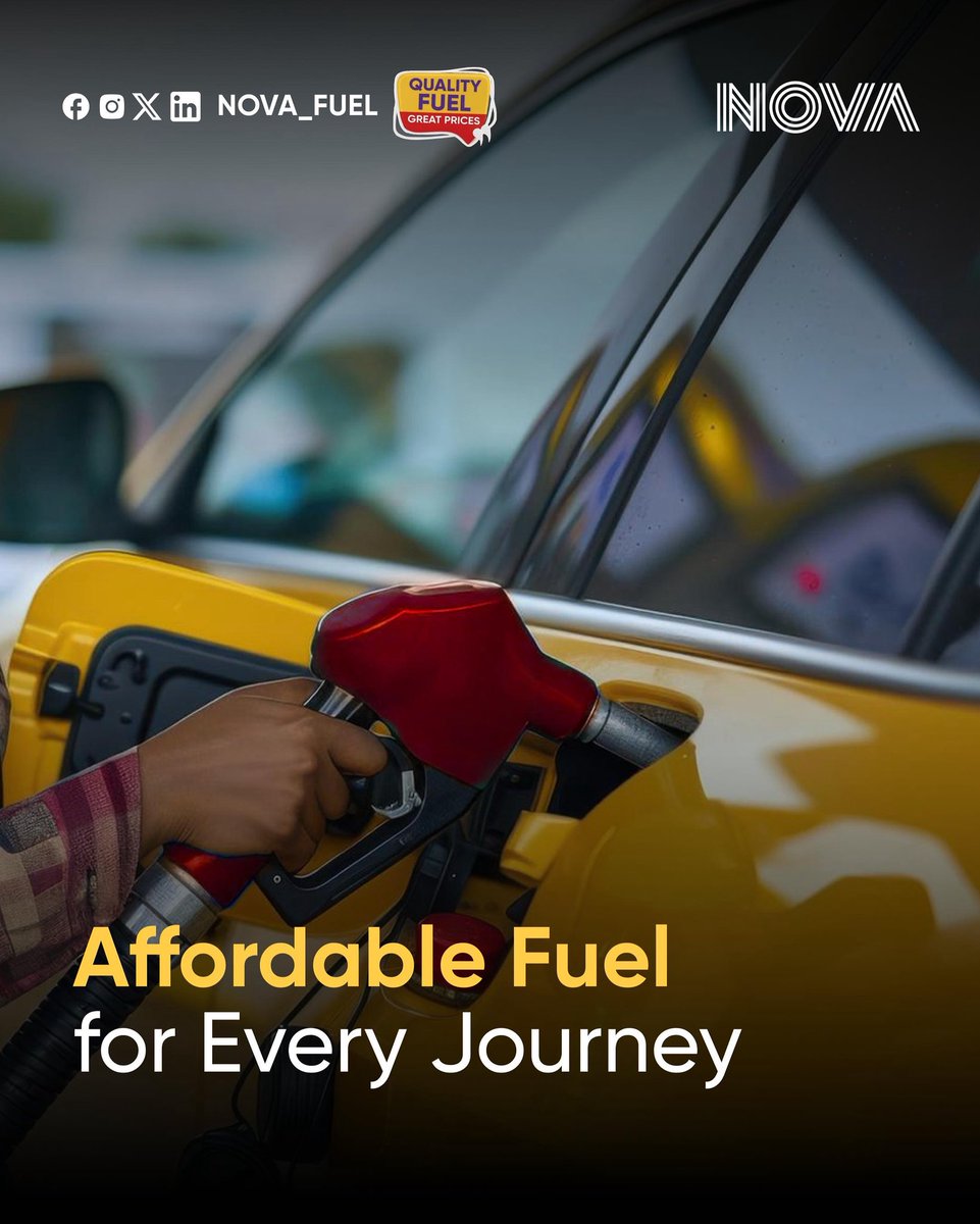 NOVAFuelGH's tweet photo. At NOVA, we keep it clean, and cost-effective. Because you shouldn’t have to choose between quality and savings. 

#NOVAFuel https://t.co/MVEZDWJt03