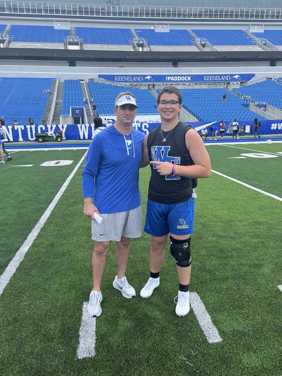 Samuel Tunks (@tunkssam) on Twitter photo Had a great day today <a href="/UKFootball/">Kentucky Football</a>. Lots of reps and competition.
<a href="/Mike_Stoops41/">Mike Stoops</a> <a href="/coachscola/">Joe Scola</a> <a href="/WEHSfootball1/">Warren East Football</a> <a href="/CalebPeel2/">Caleb Peel</a> <a href="/Coach_Hall59/">Tanner Hall</a> Had a great day today <a href="/UKFootball/">Kentucky Football</a>. Lots of reps and competition.
<a href="/Mike_Stoops41/">Mike Stoops</a> <a href="/coachscola/">Joe Scola</a> <a href="/WEHSfootball1/">Warren East Football</a> <a href="/CalebPeel2/">Caleb Peel</a> <a href="/Coach_Hall59/">Tanner Hall</a>