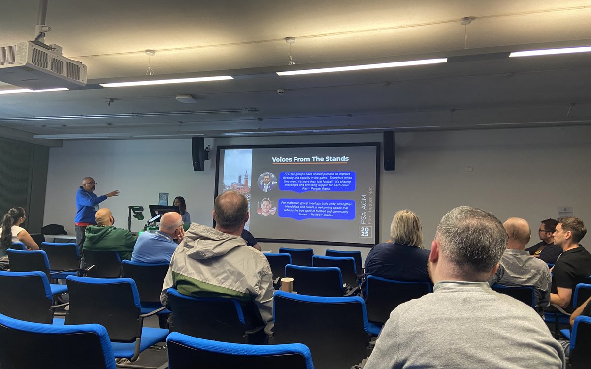 👥 Level Playing Field joined supporters and groups from across football, at this weekend's <a href="/WeAreTheFSA/">The FSA</a> AGM!

Discussions included fan engagement, the Independent Football Regulator, ticketing and more.

#FSA25