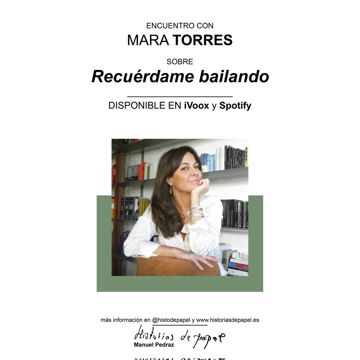 MARA TORRES: RECUÉRDAME BAILANDO

<a href="/edit_planeta/">Editorial Planeta</a> #MaraTorres
🔉 Episodio ya disponible: linktr.ee/histodepapel

#LosLunesLibros