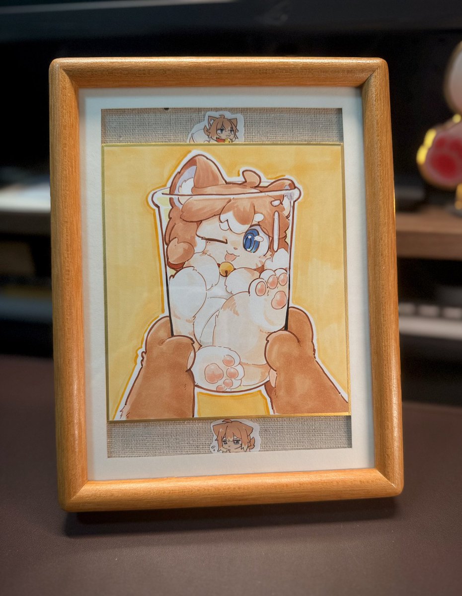 收到的返图.装框了.