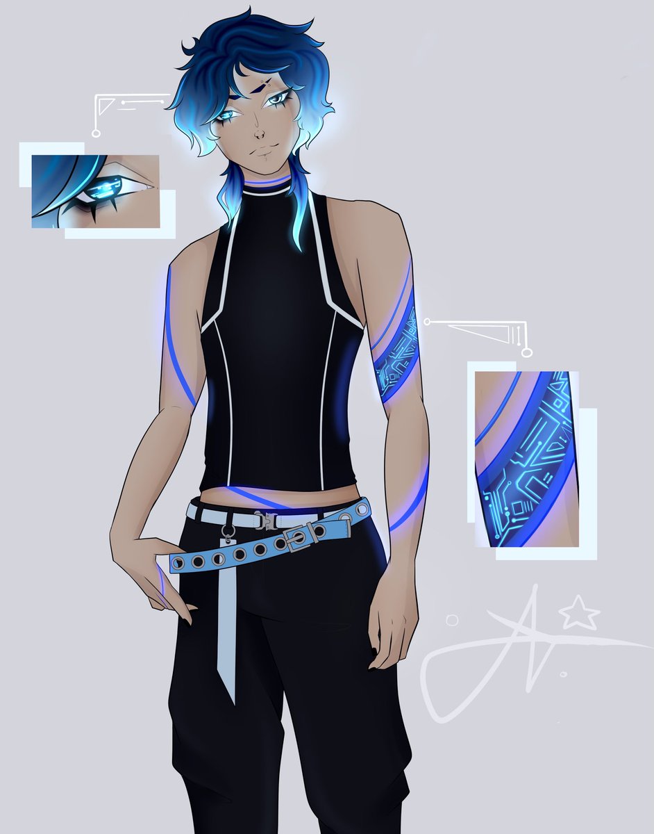 Aethaeon's tweet image. If I had a favourite oc, it’d be him (I do, it’s him ⭑.ᐟ)

[ #digitalart #smallartist #originalcharacter #artmoots #CLIPSTUDIOPAINT ]