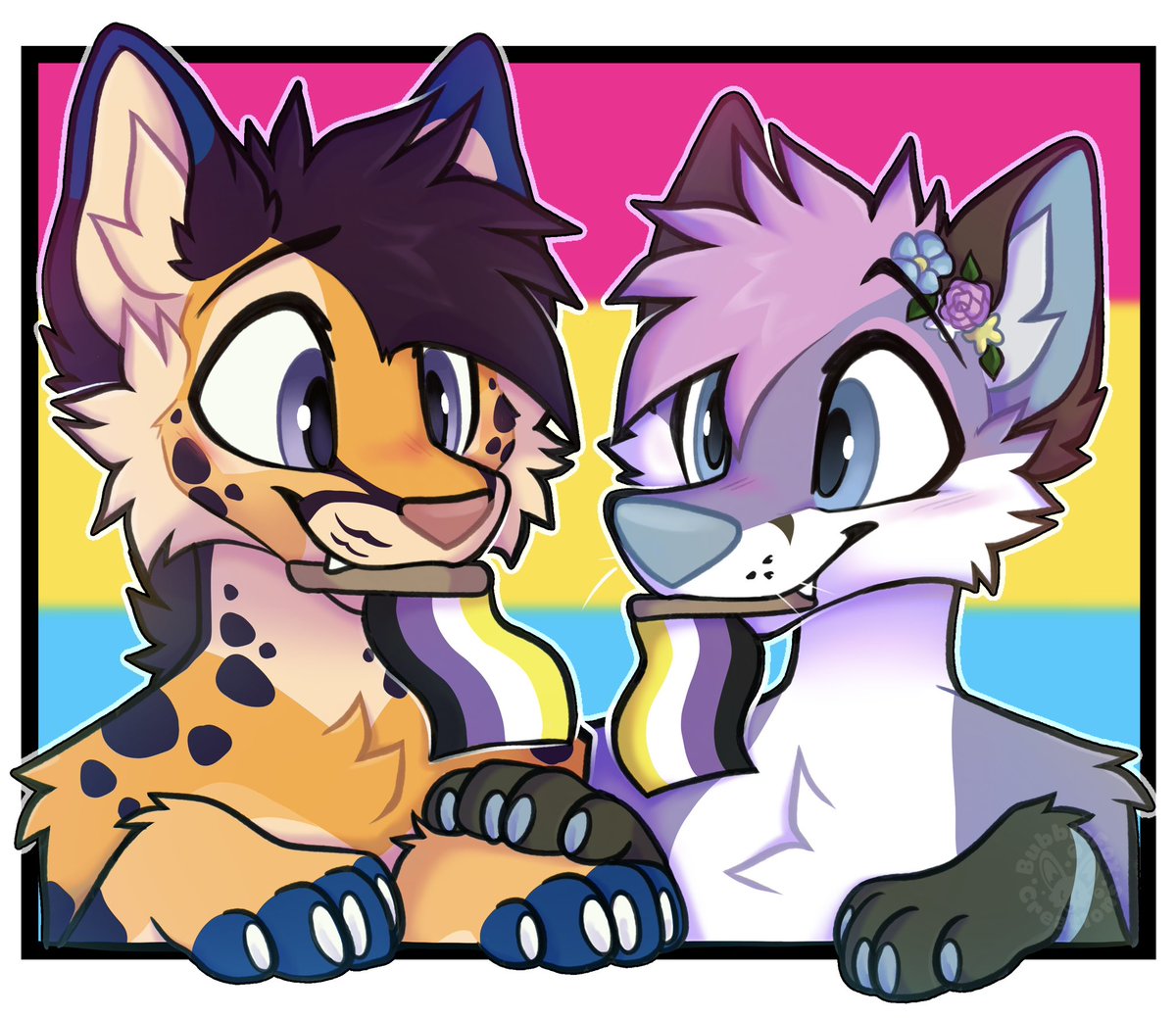 NormvalFur (@normvalfur) on Twitter photo Not quite the fox and the hound, but close enough… thanks for being such an amazing partner @LuxeTheFox !
🎨 <a href="/AJ_BFC/">BubbleFoxCreations</a> Not quite the fox and the hound, but close enough… thanks for being such an amazing partner @LuxeTheFox !
🎨 <a href="/AJ_BFC/">BubbleFoxCreations</a>