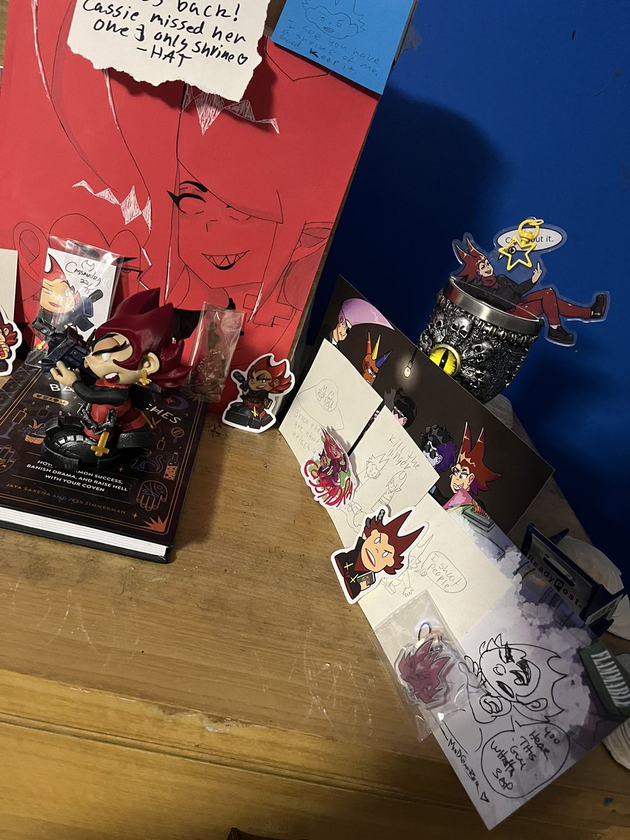 Vex💥 (🐼💥) (@vex_of_void) on Twitter photo Cass Shrine Update!!
Thank you <a href="/TheSpaceHatter/">💀The Hatter💀🍉</a> for the new additions!
and like always, thank you <a href="/Hatts0ff/">Hattsoff</a> and <a href="/MindChamber/">MindChamber™</a> for your previous (and hopefully future) contributions 💜 Cass Shrine Update!!
Thank you <a href="/TheSpaceHatter/">💀The Hatter💀🍉</a> for the new additions!
and like always, thank you <a href="/Hatts0ff/">Hattsoff</a> and <a href="/MindChamber/">MindChamber™</a> for your previous (and hopefully future) contributions 💜