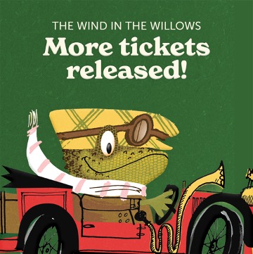 TOAD OF TOAD HALL wecomes you to Fulbourn Manor on Sunday July 6th! Find out more at fulbournarts.org More tickets just released. #illyria #musical #outdoortheatre #family #picnic #fulbourn #performance