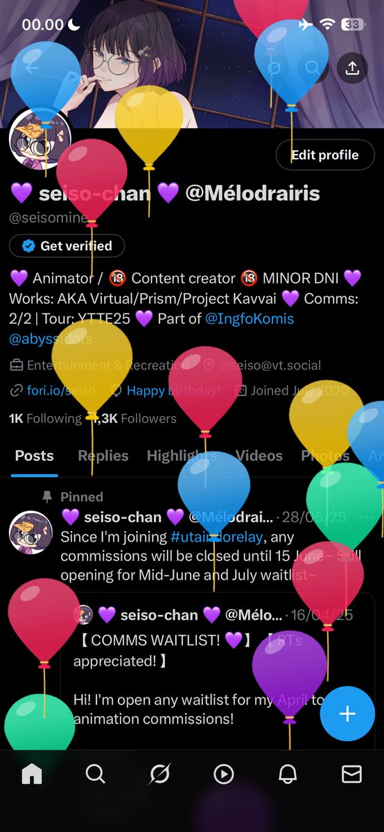 💜 seiso-chan 💜 / 🇮🇩🇵🇸 tweet media