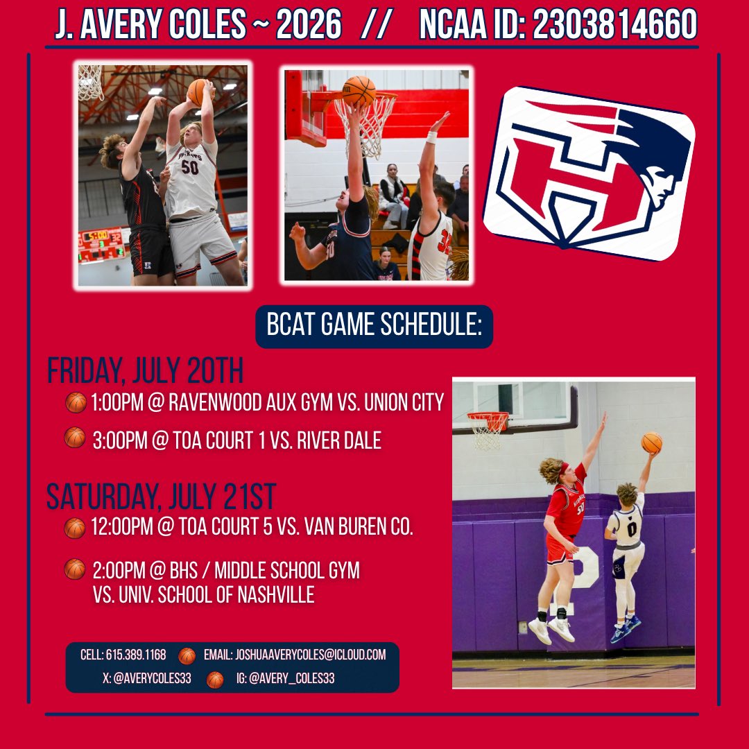 My <a href="/BCATHOOPS/">BCAT</a> schedule. <a href="/615Preps/">615 Preps</a> <a href="/MainStreetPreps/">Main Street Preps</a> <a href="/NashvillePreps/">TN Prep Sports</a> <a href="/PrepHoopsTN/">Prep Hoops Tennessee</a> <a href="/TnVarsity/">TN Prep Varsity</a> <a href="/tnhoopsrecruits/">TNHoopsRecruits</a> <a href="/5StarPreps/">5Star Preps</a> <a href="/CourtneyHoops90/">Courtney Asher Smith</a> <a href="/Dakhils_View/">Ryan Dakhil, 30.</a> <a href="/KevinMoses38/">Kevin Moses LLC</a> <a href="/WoodsRecruiting/">Al Woods</a> <a href="/Coach2KSmith/">Kyle Smith</a> <a href="/carlmiller23/">Carl Miller</a> <a href="/MaxPreps/">MaxPreps</a>