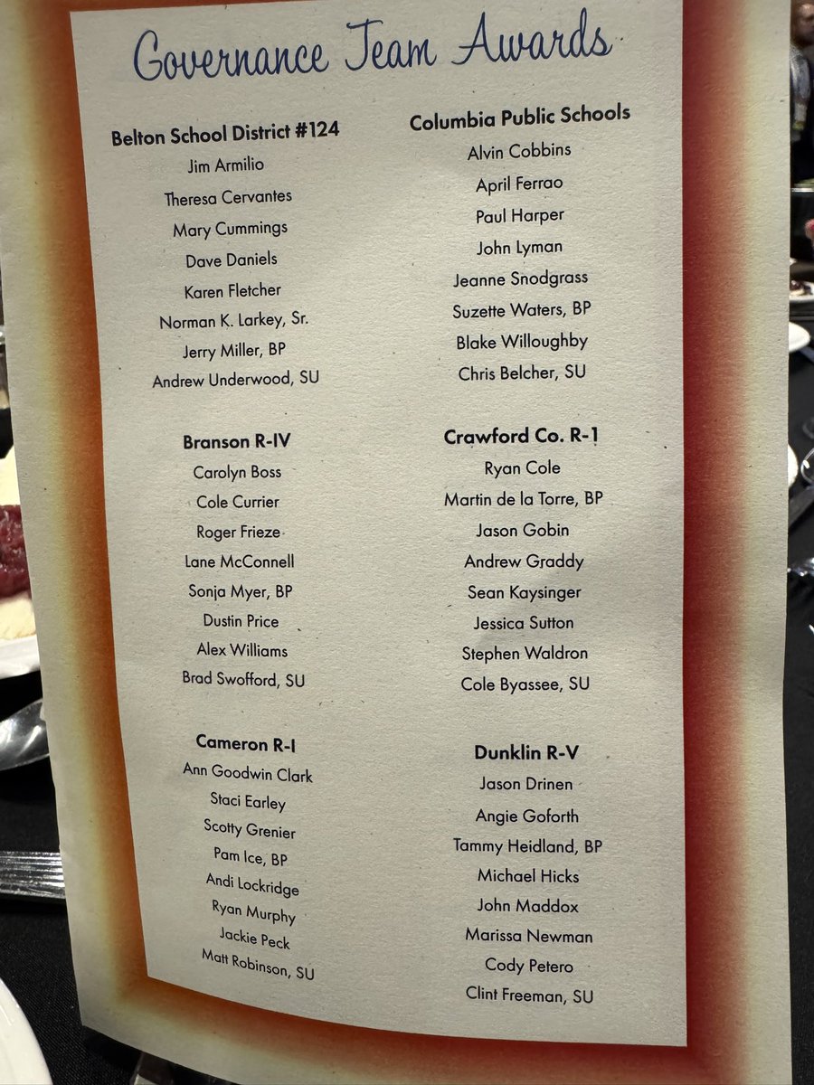 Honored to serve a Board of Education that never stops learning and leading the way!! #GoBlackcats.