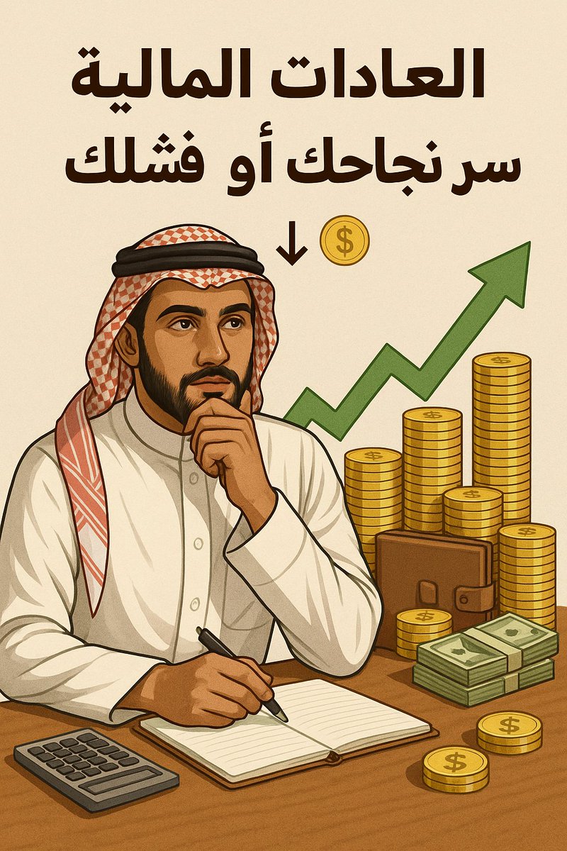 Hasan_20_30's tweet photo. هل عمرك سألت نفسك:
ليش في ناس مرتاحين ماليًا حتى بدخل عادي؟
وناس غيرهم دايمًا "على الحافة" رغم رواتبهم الكبيرة؟

الفرق غالبًا مو في الراتب…
الفرق في عاداتهم المالية اليومية.

هذا الثريد بيكشف لك:
كيف عادات بسيطة ممكن تبني ثروتك… أو تضيع مستقبلك المالي!
#الوعي_المالي #السعودية https://t.co/dtTNioN18P