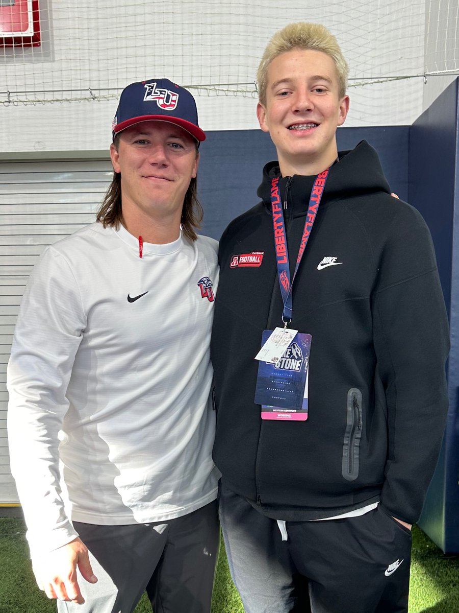 ChristianTHans2's tweet image. Thank you @Coach_Ladutko for the offer to play @LibertyFootball! I am grateful to be given the opportunity to continue what @BentleyHanshaw started! @willykorn. @NolanNielsen2 @cavemanfootball @Andy_Pham1 @KyleMorgan_XOS @BlairAngulo @BrandonHuffman @Day1toD1