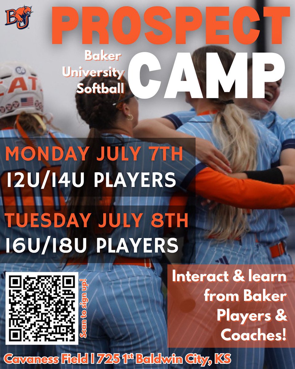 Baker University Softball tweet media