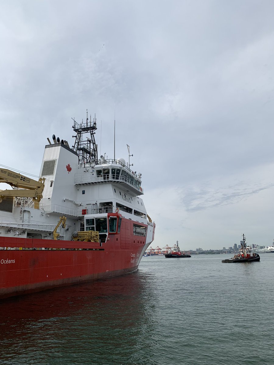 Seaspan's tweet photo. 🌊🌊🌊

The Canadian Coast Guard’s new Offshore Oceanographic Science Vessel, CCGS Naalak Nappaaluk, is beginning its Sea Trials today! 

Stay tuned for more photos and clips this week 📸

@CoastGuardCAN @FishOceansCAN https://t.co/B32Am6AgED