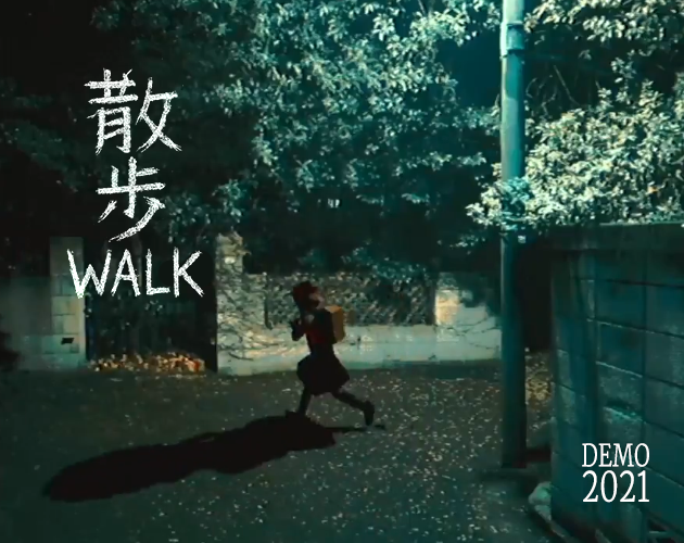 KazumiStudios's tweet photo. Original #散歩WALK　2021demo 
Now available as standalone download on @itchio. 
#Horrorgame #Horror #indiegames https://t.co/8dUpaPxLuP