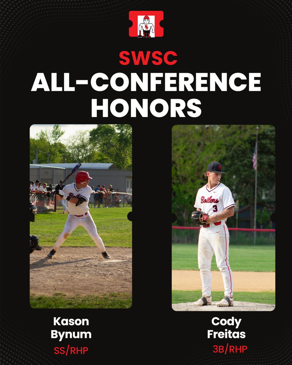 Congratulations to these two Seniors for earning all-conference recognition in the SWSC.