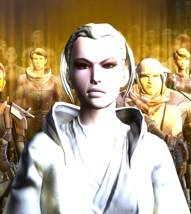 jedicouncilnews's tweet photo. 🚨BREAKING: Jedi Master Meetra Surik accidentally summoned a demon yesterday.

She is still working to get it exorcised. https://t.co/1HFRmjf4cb