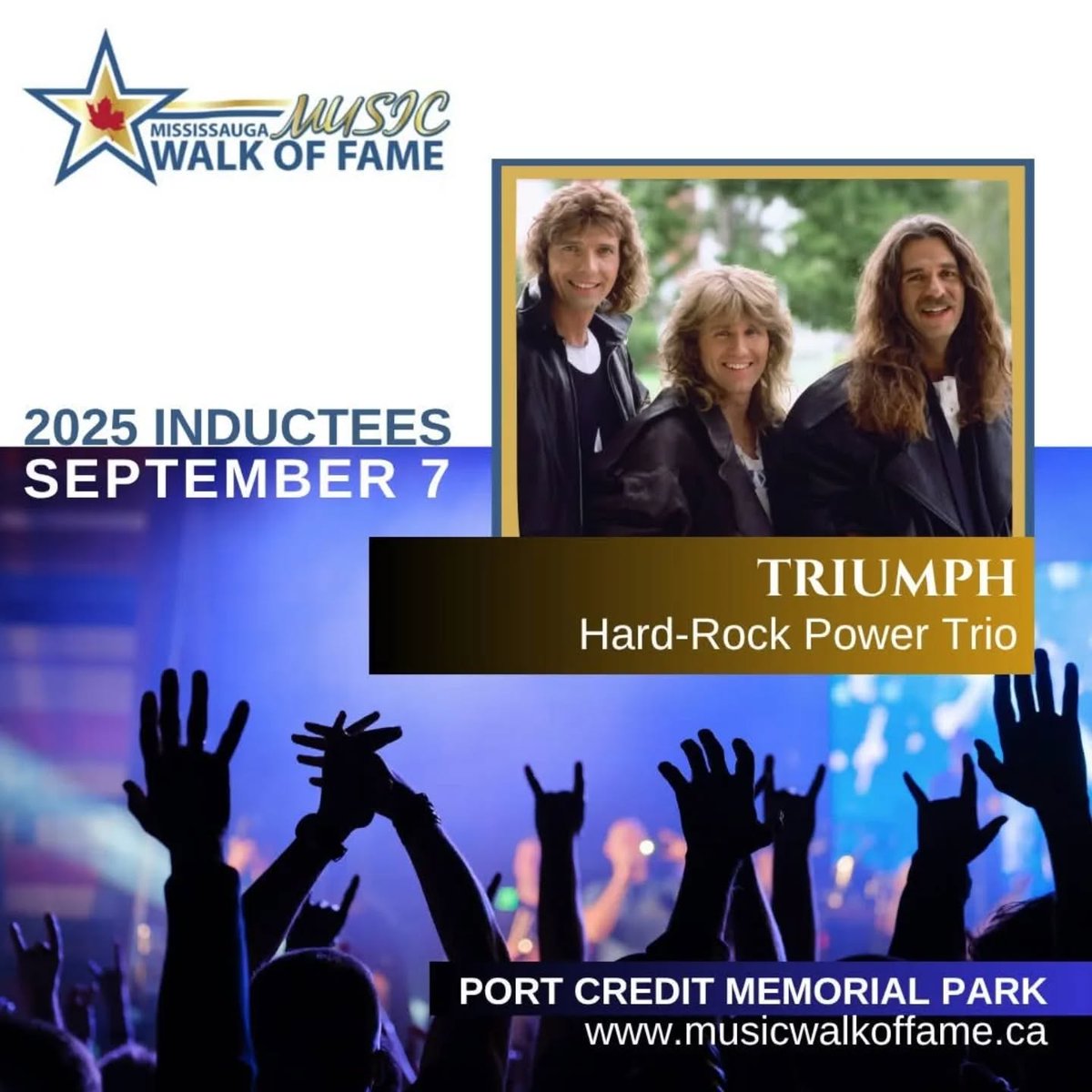 #MississaugaMusicWalkOfFame announces the 2025 inductees! ⭐

- Internationally acclaimed musician, songwriter, and Prince guitarist: <a href="/DonnaGrantis/">Donna Grantis</a>  
- Legendary Mississauga hard-rock power trio: <a href="/TriumphTheBand/">TRIUMPH</a> 🎵🎸

For more: musicwalkoffame.ca