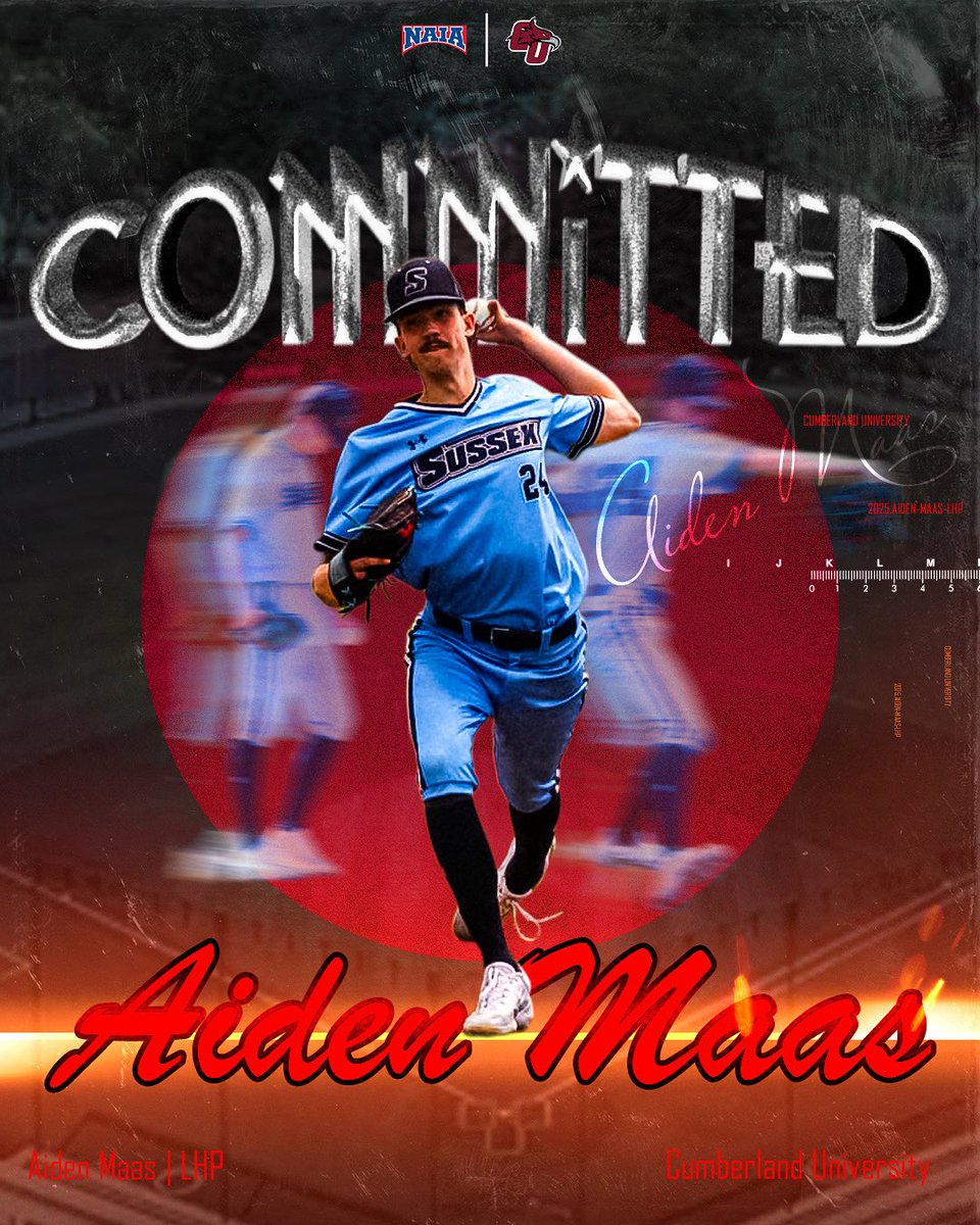 Aiden Maas (@aidenmaas05) on Twitter photo I am blessed to announced my commitment to Cumberland University.
<a href="/cu3xnatlchamps/">Cumberland University Baseball</a> <a href="/GoCUPhoenix/">Cumberland Phoenix</a> I am blessed to announced my commitment to Cumberland University.
<a href="/cu3xnatlchamps/">Cumberland University Baseball</a> <a href="/GoCUPhoenix/">Cumberland Phoenix</a>
