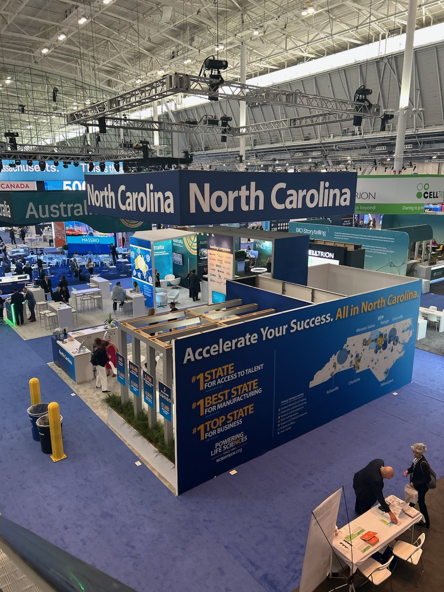 cltecon's tweet image. We're excited to be the @IAmBiotech annual conference this week in Boston.
If you're attending, please drop by the @ncbiotech booth (#235). We'd love to share with you how Charlotte is quickly emerging as a premier destination for #LifeSciences.
#bio2025 #bio2025NC