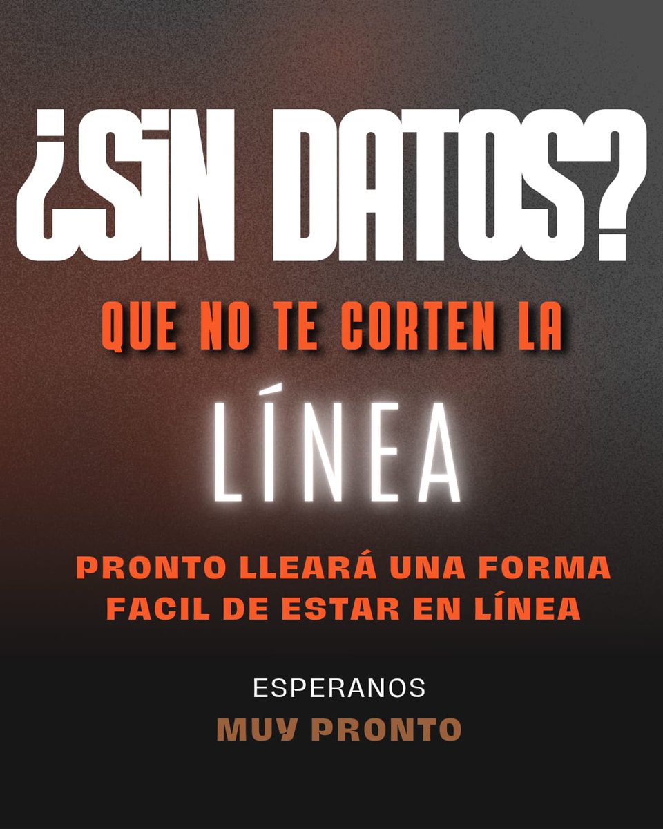Espéranos, pronto estaremos en línea.