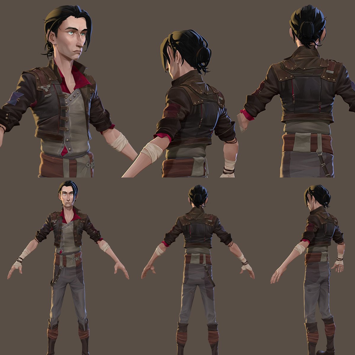 Arcane S2 Young Silco Texture Art by Magali Vidal ✨️